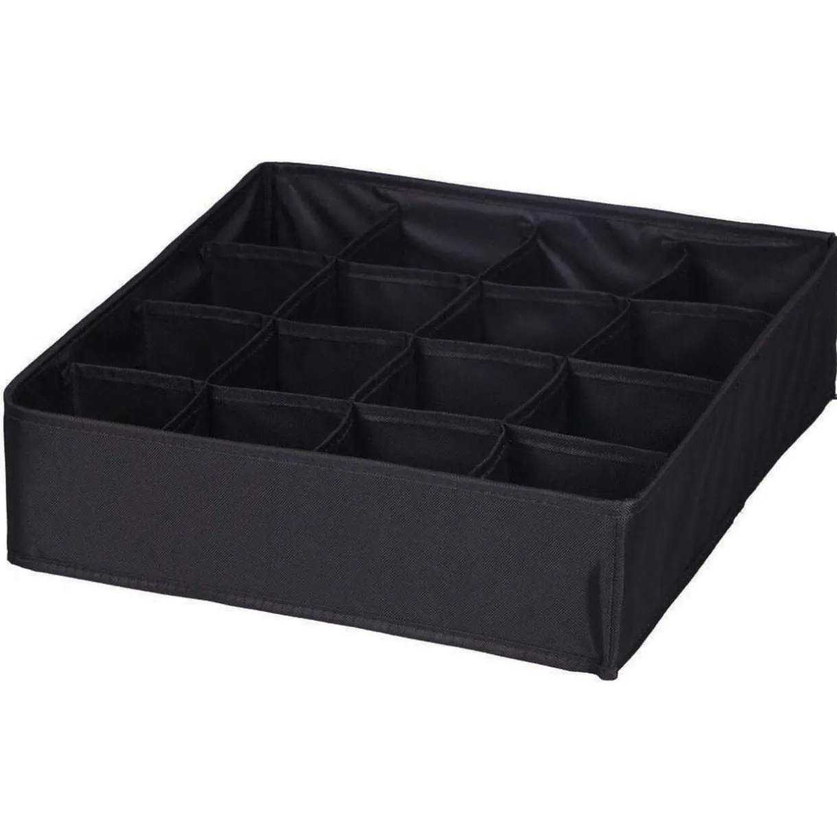 Rangement|Gifi Rangement sous vêtement 16 compartiments noir