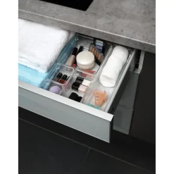 Gifi Rangement transparent pour tiroir 5 compartiments