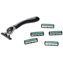 Discount Gifi Rasoir homme avec 20 recharges 3 lames