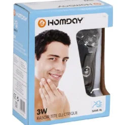 New Gifi Rasoir électrique sans fil Homday
