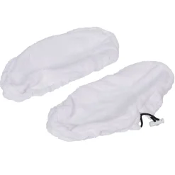 Entretien Du Linge|Gifi Recharge microfibre blanc pour balai vapeur x2