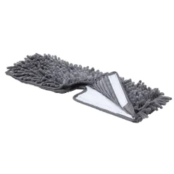 Nettoyage Et Entretien|Gifi Recharge pour balai plat duo microfibre chenille gris