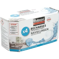 Nettoyage Et Entretien|Gifi Recharges pour absorbeur d'humidité RUBSON