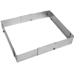 Rectangle à pâtisserie extensible axe central amovible 17/32x25/46cm^Gifi Discount