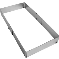 Rectangle à pâtisserie extensible axe central amovible 17/32x25/46cm^Gifi Discount