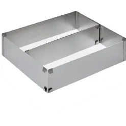 Rectangle à pâtisserie extensible inox^Gifi Discount
