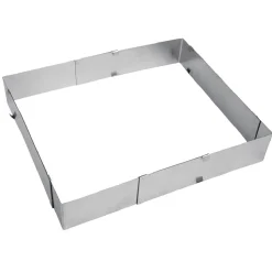 Rectangle à pâtisserie extensible inox^Gifi Discount