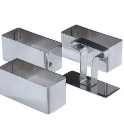 Rectangle de présentation x3 et poussoir^Gifi Clearance