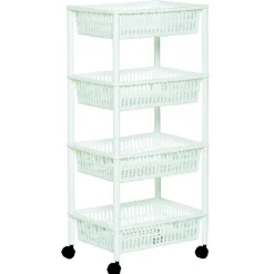 Resserre à légumes blanc 4 paniers^Gifi New