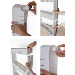 Resserre 2en1 avec fonction table blanc^Gifi Discount