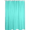 Discount Gifi Rideau de douche bleu uni