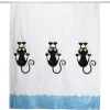 Sale Gifi Rideau de douche design chat