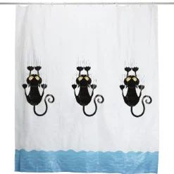 Sale Gifi Rideau de douche design chat