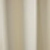 Gifi Rideau de douche effet lin 180x200cm polyester beige