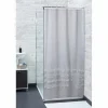 Clearance Gifi Rideau de douche transparent blanc