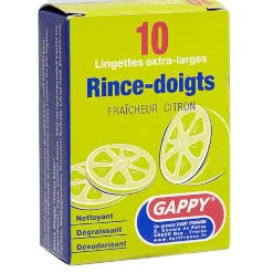 Rince-doigts fraicheur citron x10^Gifi Discount