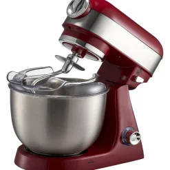 Robot pâtissier Cuisilux 4 en 1 gris et rouge 5 L^Gifi Outlet
