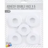 Clearance Gifi Rouleau adhésif double face blanc x5