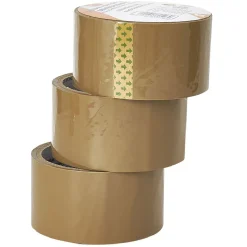 Outlet Gifi Rouleau adhésif marron L.25 m