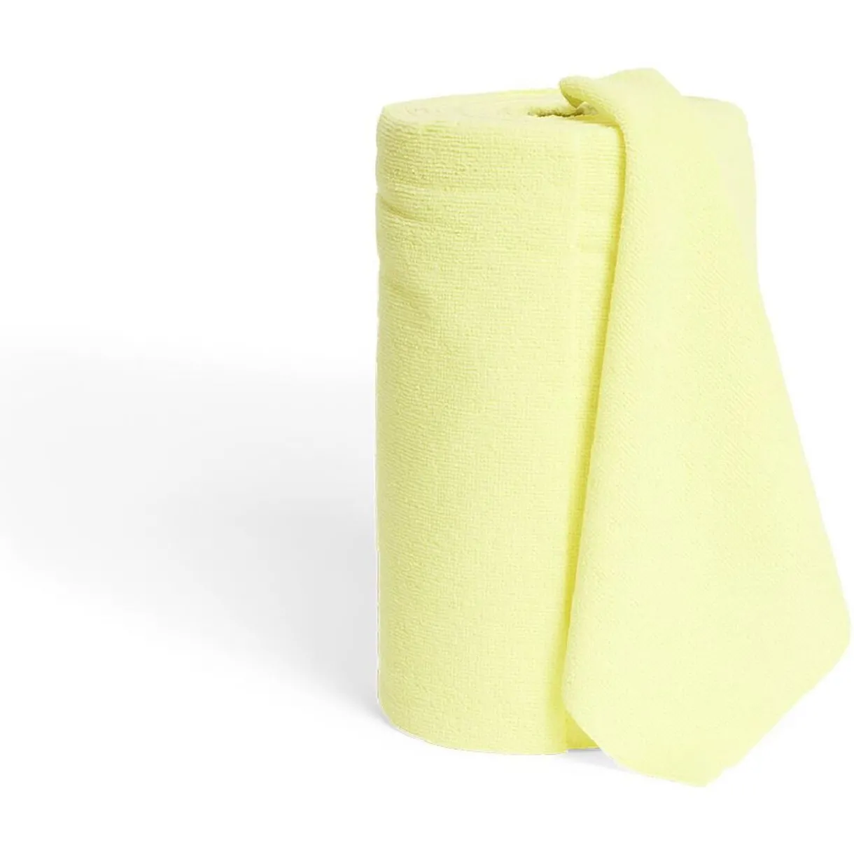 Nettoyage Et Entretien|Gifi Rouleau de 50 chiffons en microfibre jaune