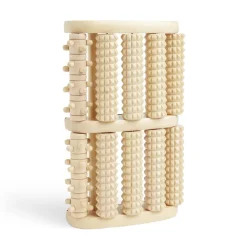 Hot Gifi Rouleau de massage pour pieds en bois 28x18xH8cm
