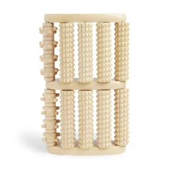 Hot Gifi Rouleau de massage pour pieds en bois 28x18xH8cm