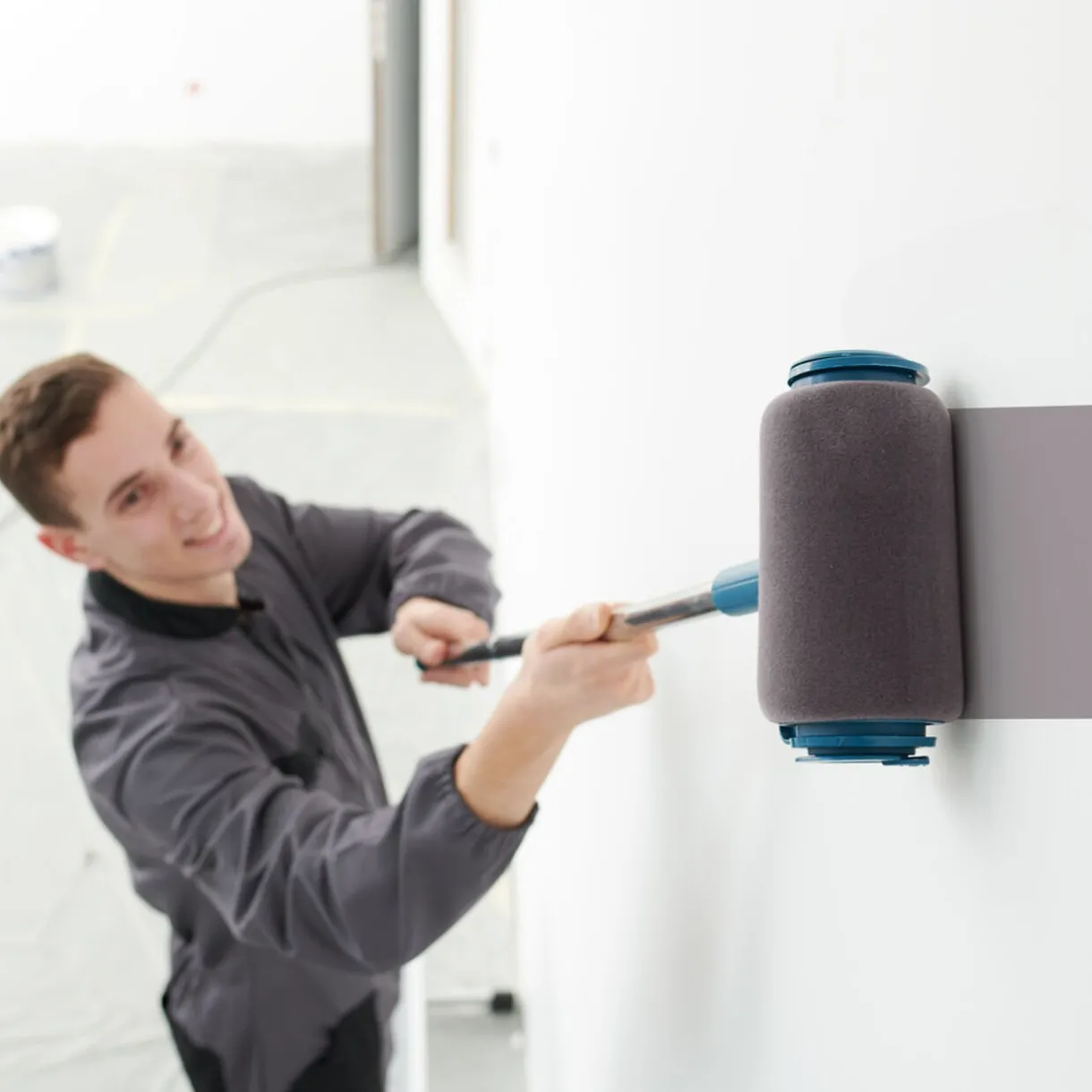 Outlet Gifi Rouleau de peinture magique et ses accessoires