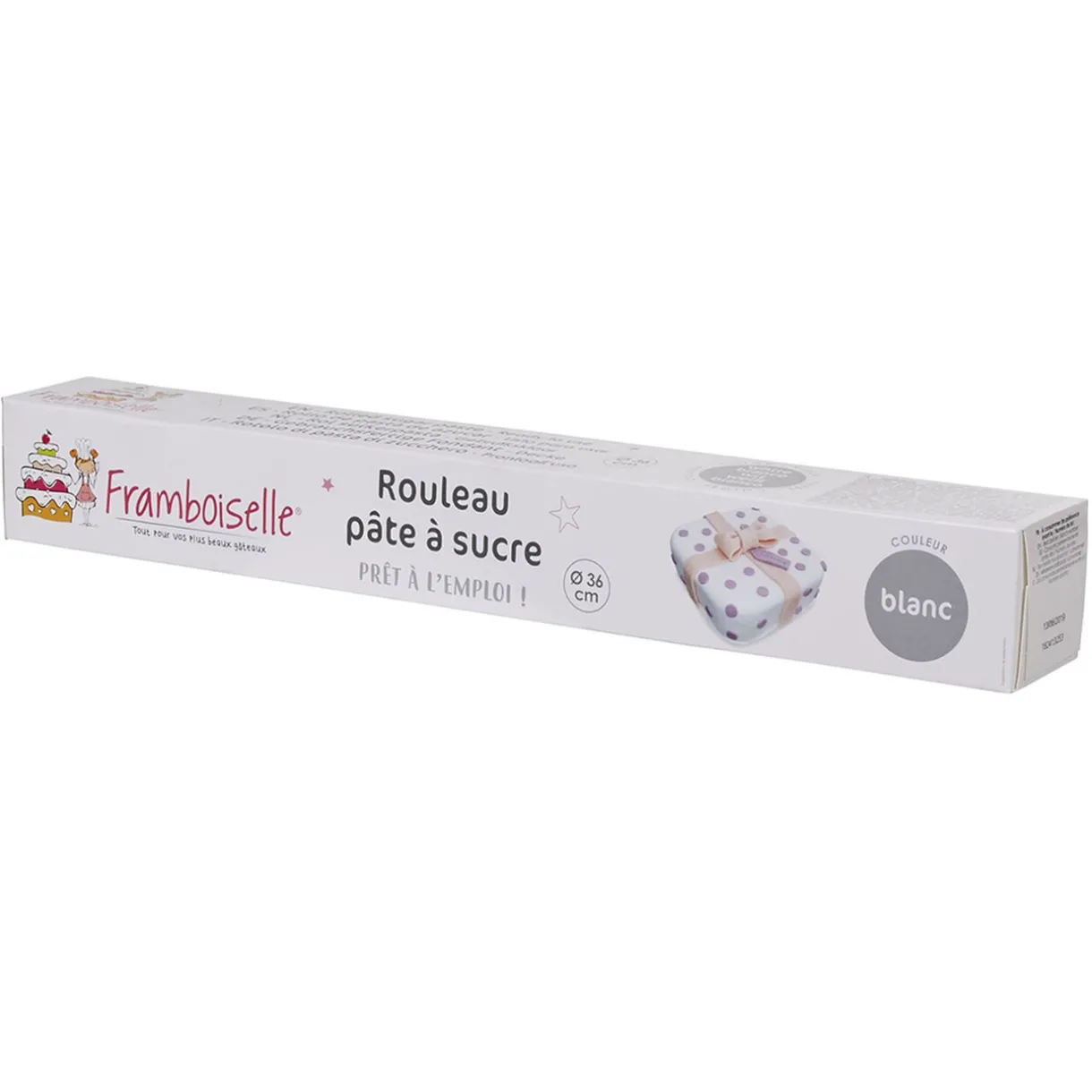 Rouleau de pâte à sucre blanc^Gifi Discount