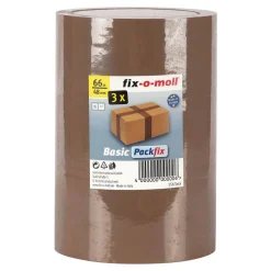 Best Gifi Rouleau ruban adhésif marron Fix-o-Moll x3