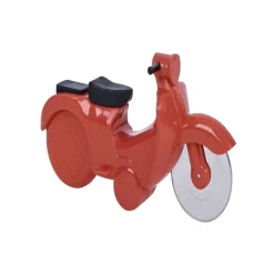 Roulette à pizza forme scooter rouge ou bleu^Gifi Best