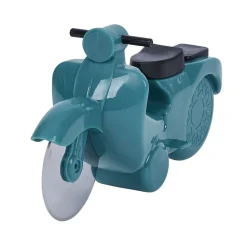Roulette à pizza forme scooter rouge ou bleu^Gifi Best