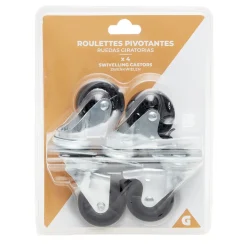 Clearance Gifi Roulette pivotante à fixer x4