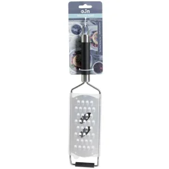 Râpe en inox manche inox avec manche en plastique L.32cm^Gifi Discount