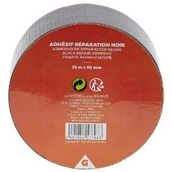 Outlet Gifi Ruban adhésif de réparation noir