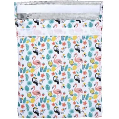 Sac à sandwich réutilisable motif tropical^Gifi Online