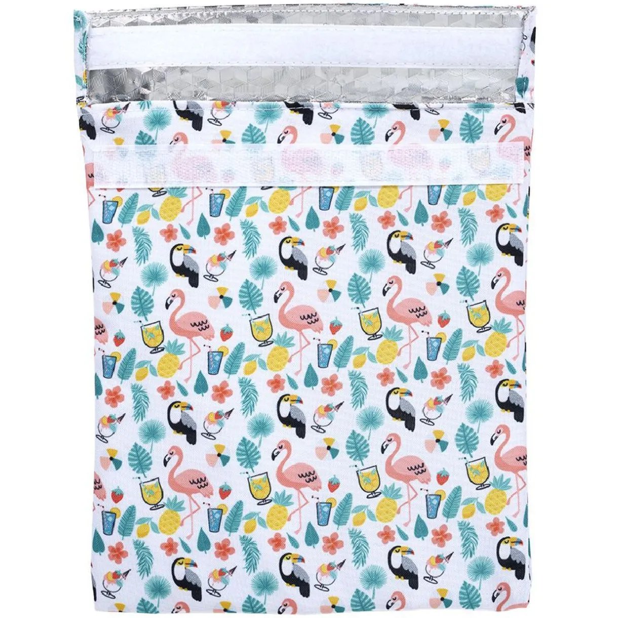 Sac à sandwich réutilisable motif tropical^Gifi Online