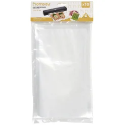 Sac de conservation alimentaire pré-découpé 15x25cm 10 sacs - Taille S^Gifi Discount