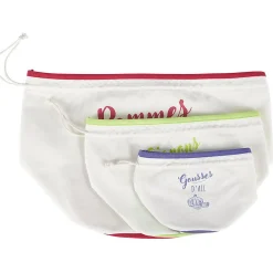 Sac de conservation x3 pour ails oignons pommes de terre^Gifi New