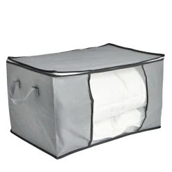 Entretien Du Linge|Gifi Sac de rangement avec poignées et fermeture à glissière 59x40x35cm