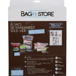 Rangement|Gifi Sac de rangement sous vide x10