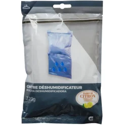 Nettoyage Et Entretien|Gifi Sac déshumidificateur sur cintre parfum citron pour penderie