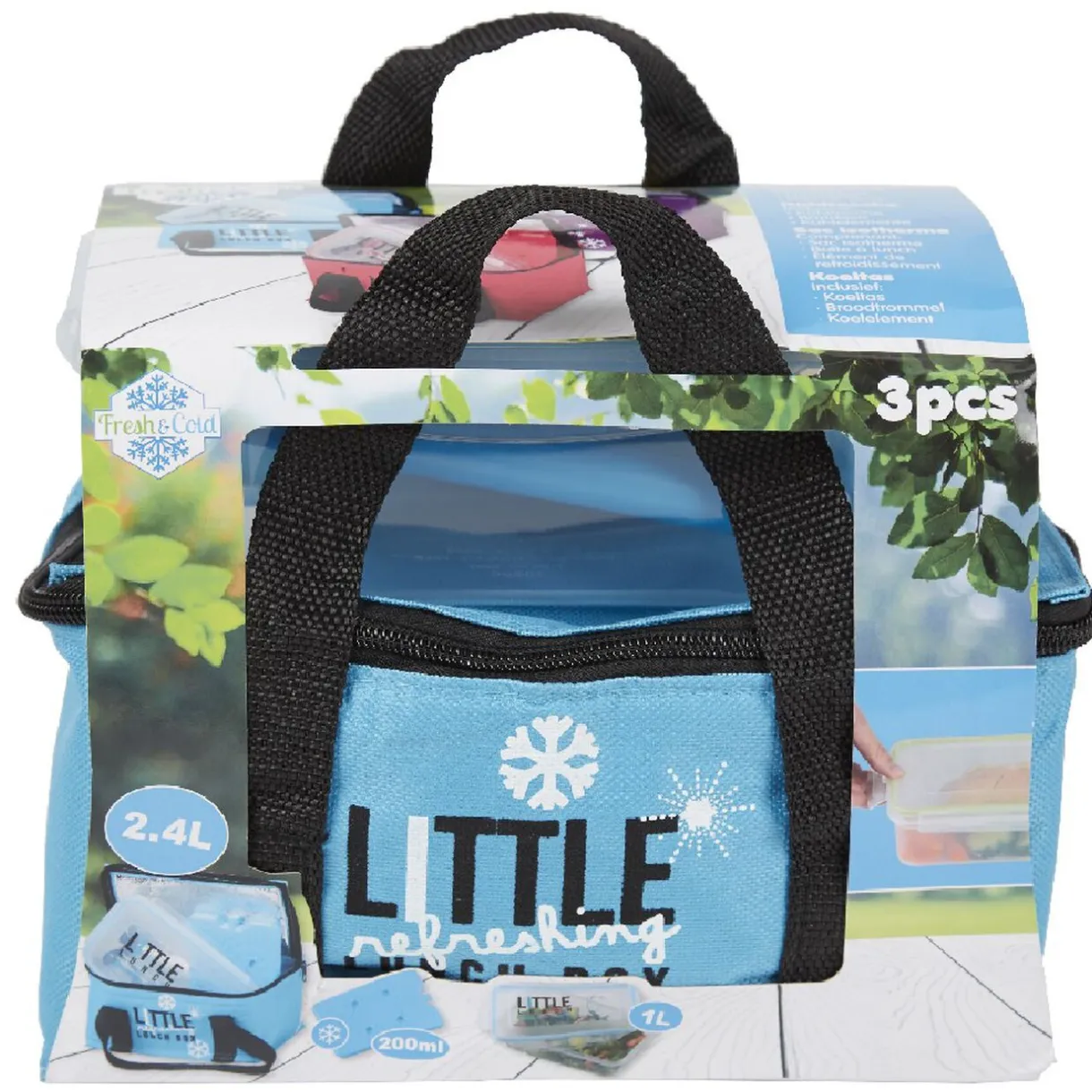 Sac fraîcheur lunch box avec bloc de glace^Gifi