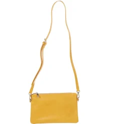 Sale Gifi Sac pochette à bandoulière moutarde