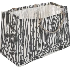 Hot Gifi Sac porte-bûches en jute 64x30xH40cm