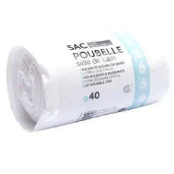 Nettoyage Et Entretien|Gifi Sac poubelle 5L avec lien x 40