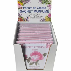 Nettoyage Et Entretien|Gifi Sachet parfumé senteur rose parfum de grasse Le Blanc
