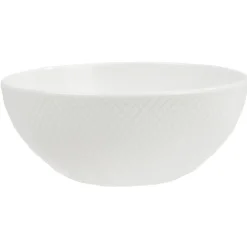 Saladier blanc embossé^Gifi Best