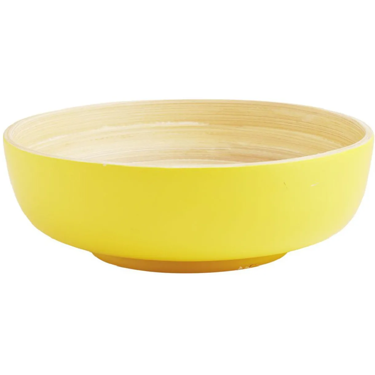 Saladier coloré en bambou^Gifi Online