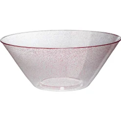 Saladier en plastique à paillettes^Gifi Hot