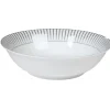 Saladier en porcelaine motif argenté^Gifi Clearance